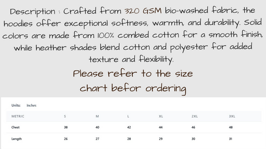 Heavyweight Fleece Hoodie