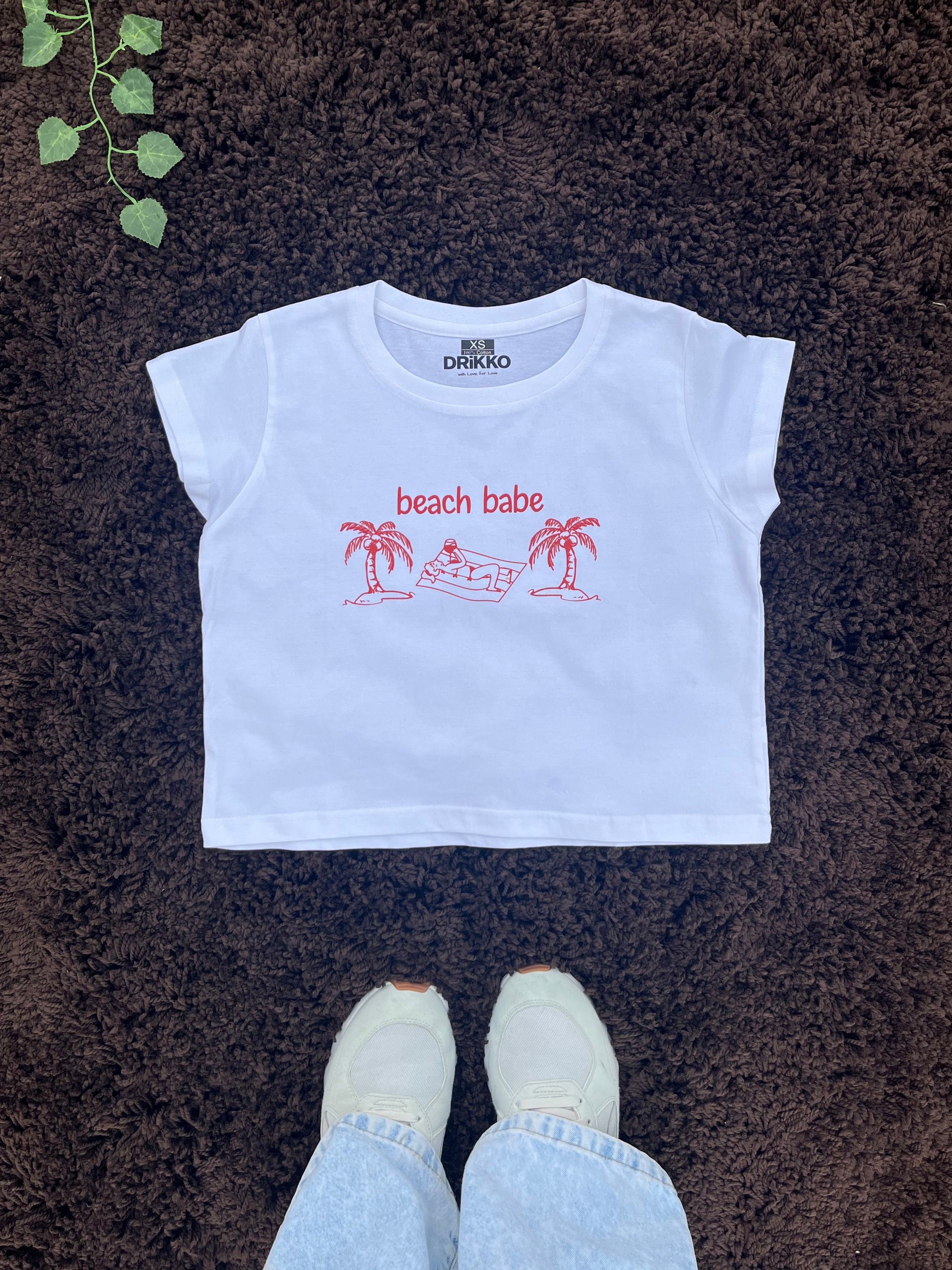 Beach Babe Crop Top - Drikko