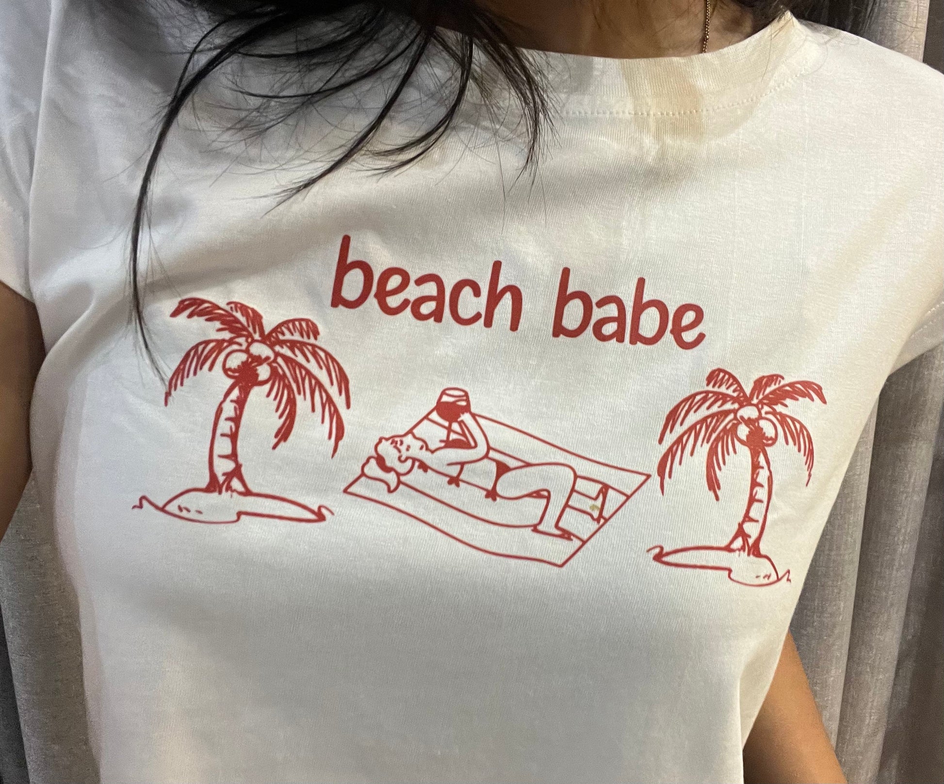 Beach Babe Crop Top - Drikko