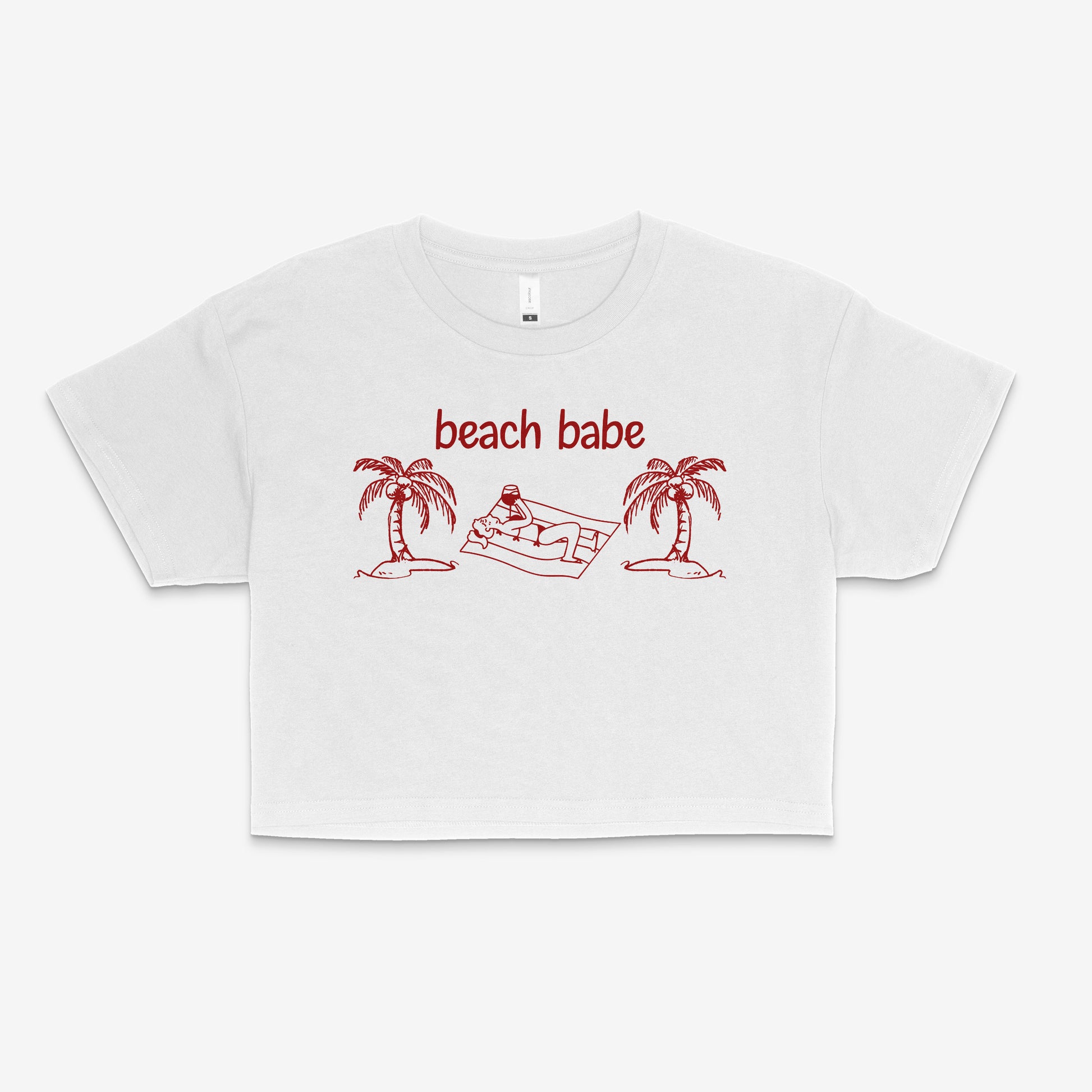 Beach Babe Crop Top - Drikko