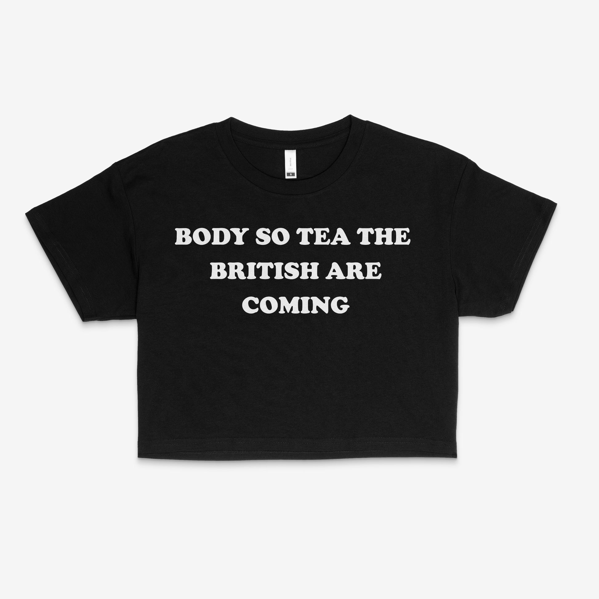 British Are Coming Crop Top - Drikko