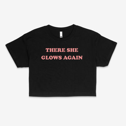 There She Glows Again Crop Top - Drikko